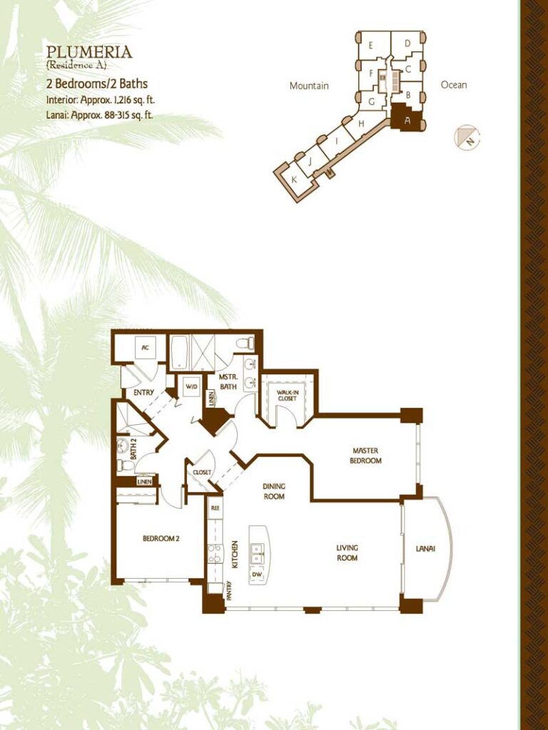 Allure Waikiki – Floorplan A