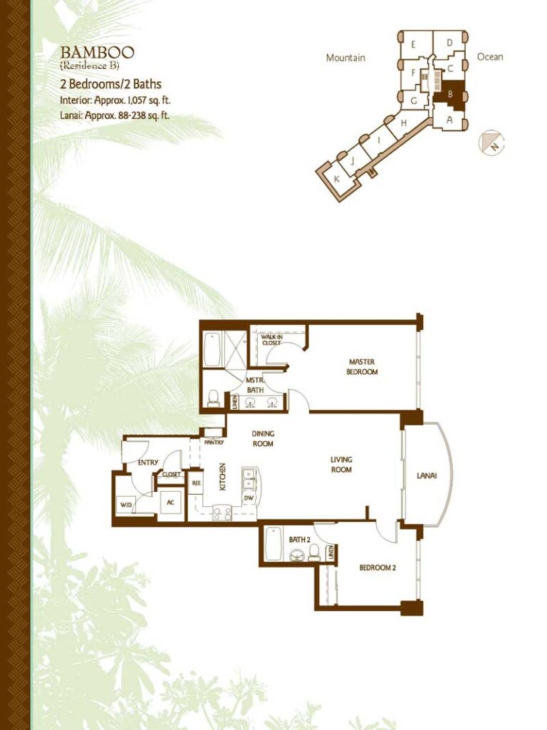 Allure Waikiki – Floorplan B
