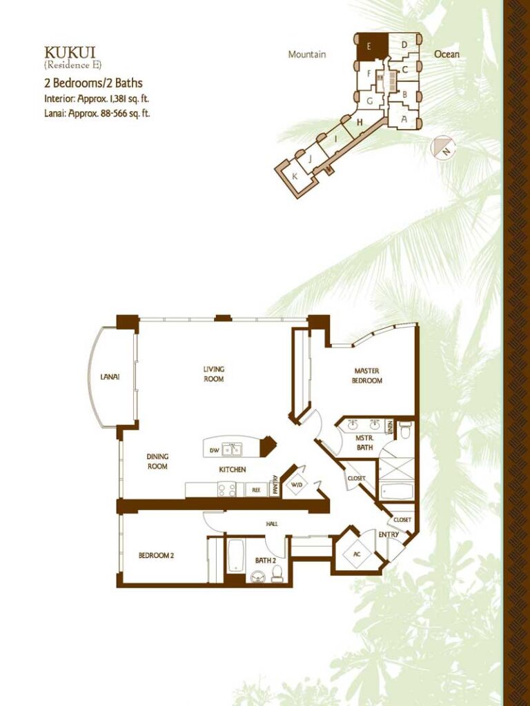 Allure Waikiki – Floorplan E