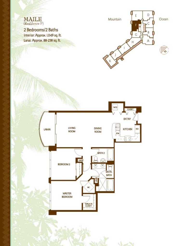 Allure Waikiki – Floorplan F