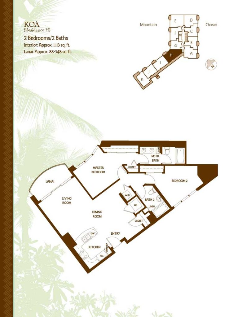 Allure Waikiki – Floorplan H