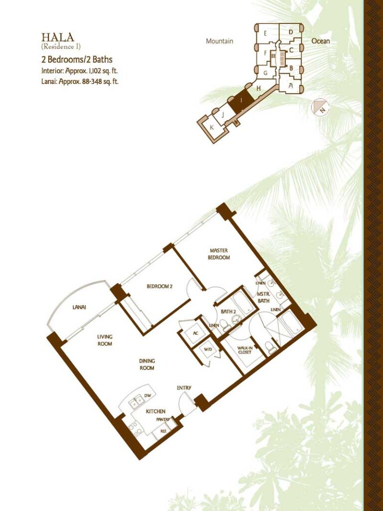 Allure Waikiki – Floorplan I
