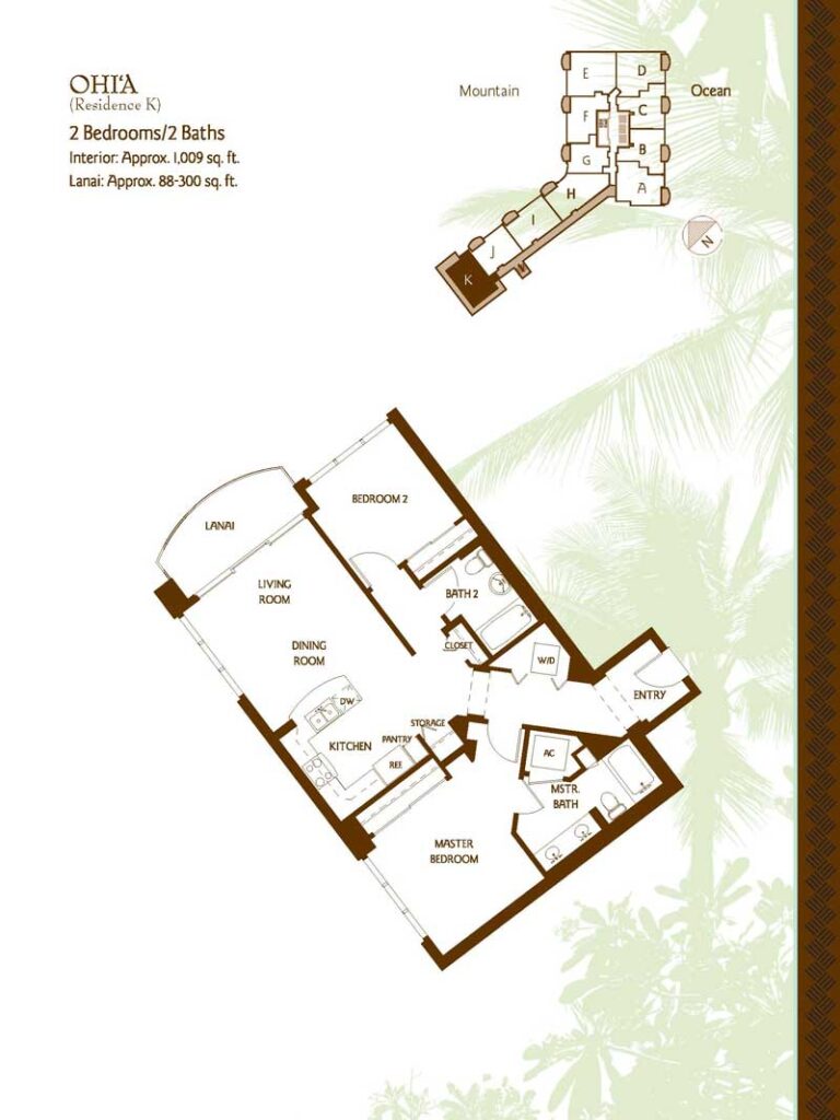 Allure Waikiki – Floorplan K