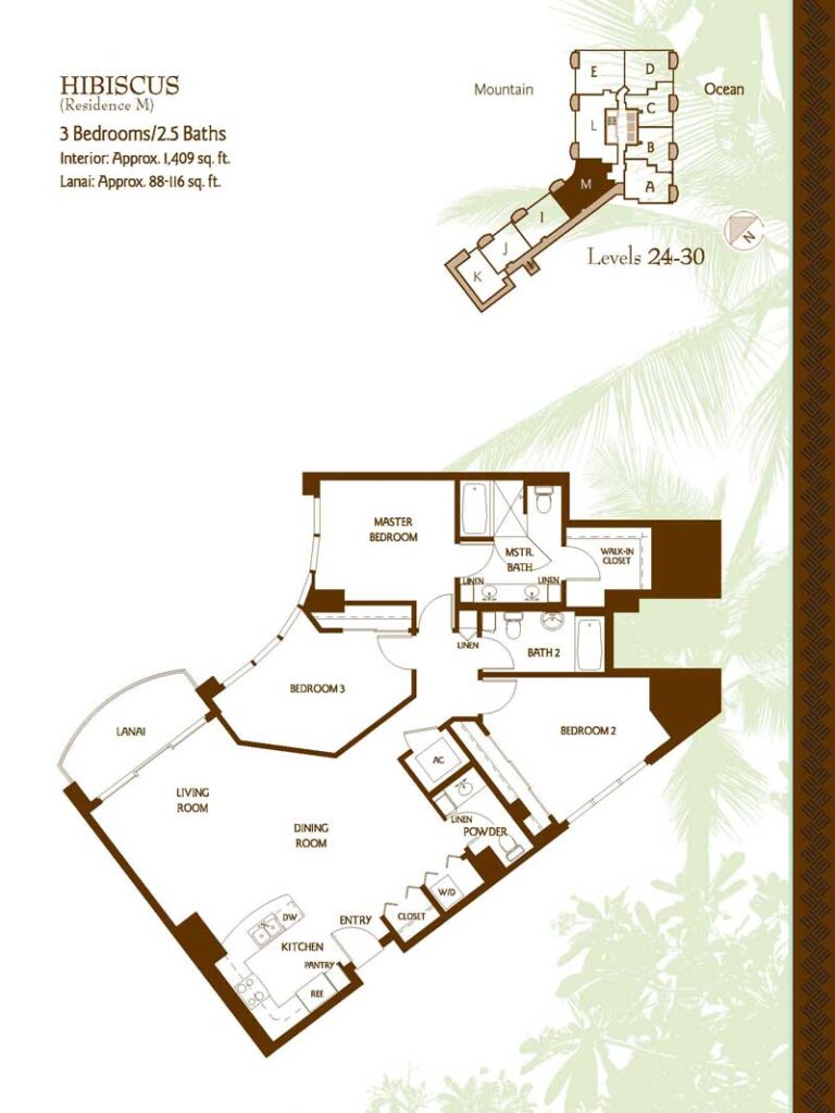 Allure Waikiki – Floorplan M