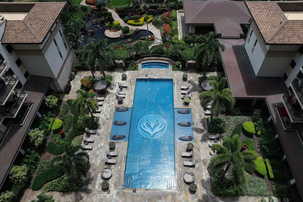 Beach Villas at Ko Olina – Pool Deck Aerial