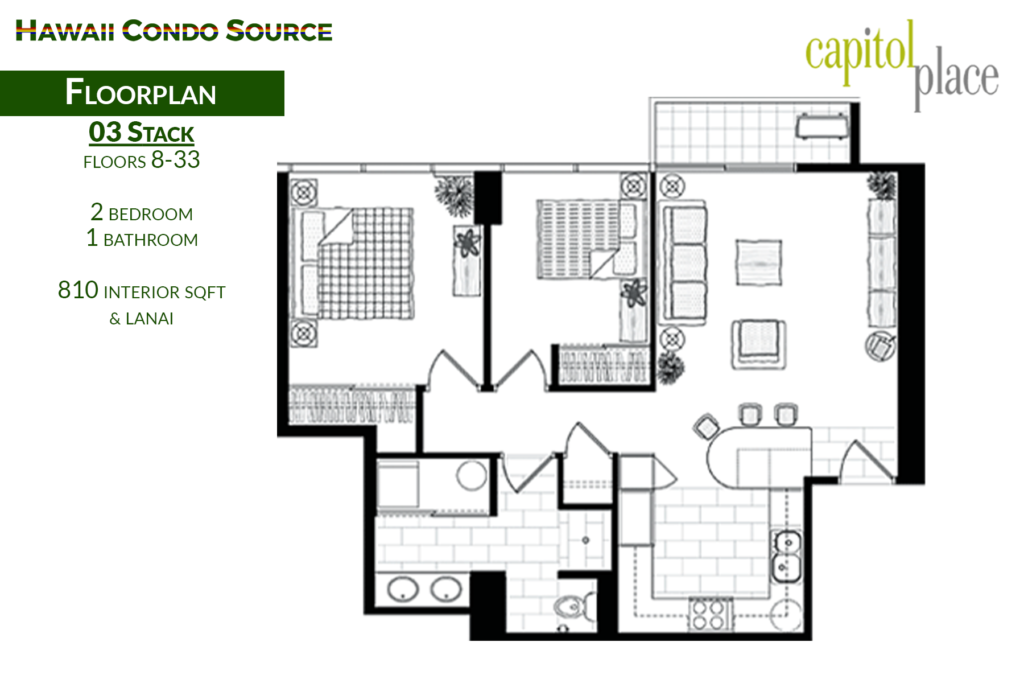 Capitol Place – Floorplan, 03 Stack