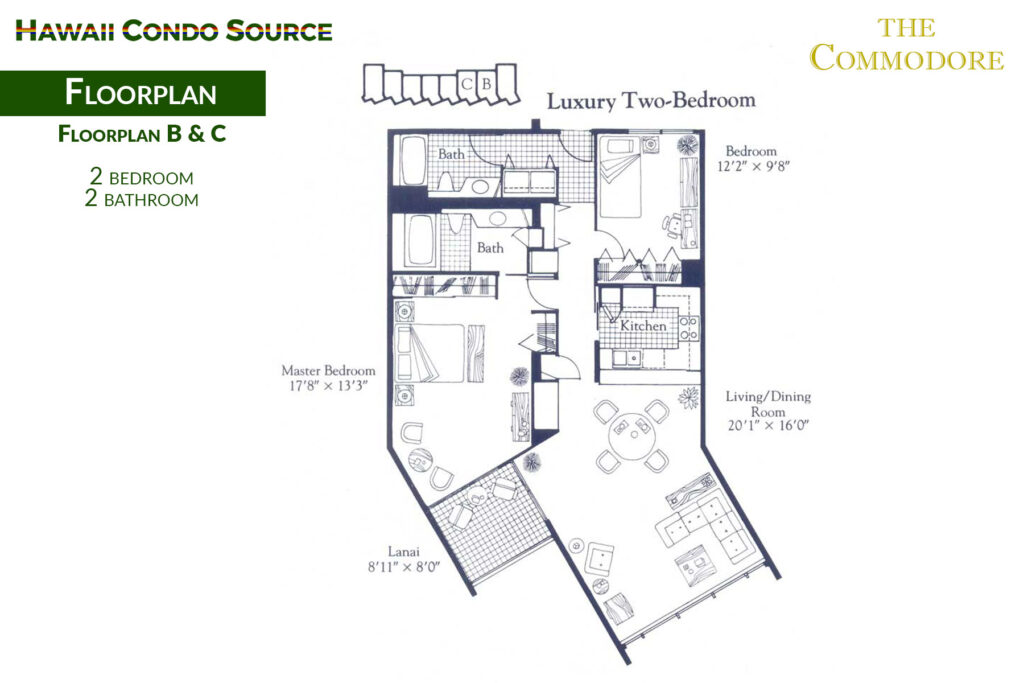 Commodore – Floorplan B, C