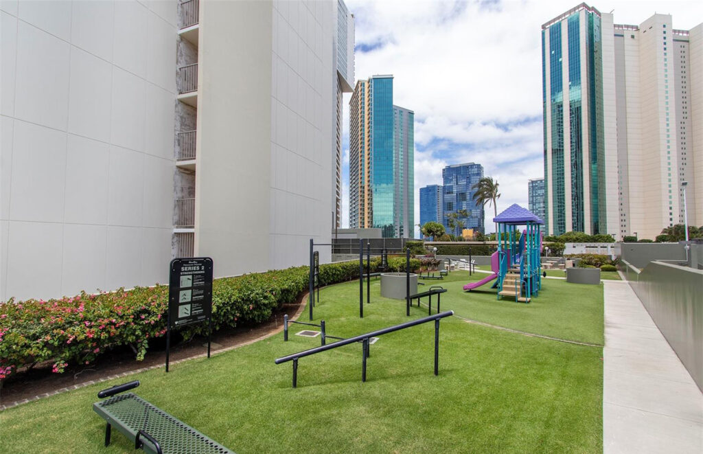 Hawaiki Tower – Outdoor Gym and Playground