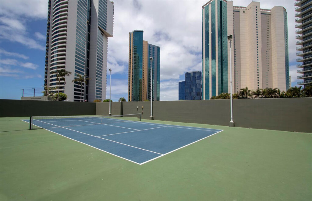 Hawaiki Tower – Tennis Court