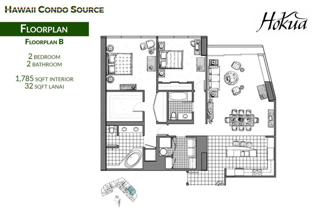 Hokua – Floorplan B
