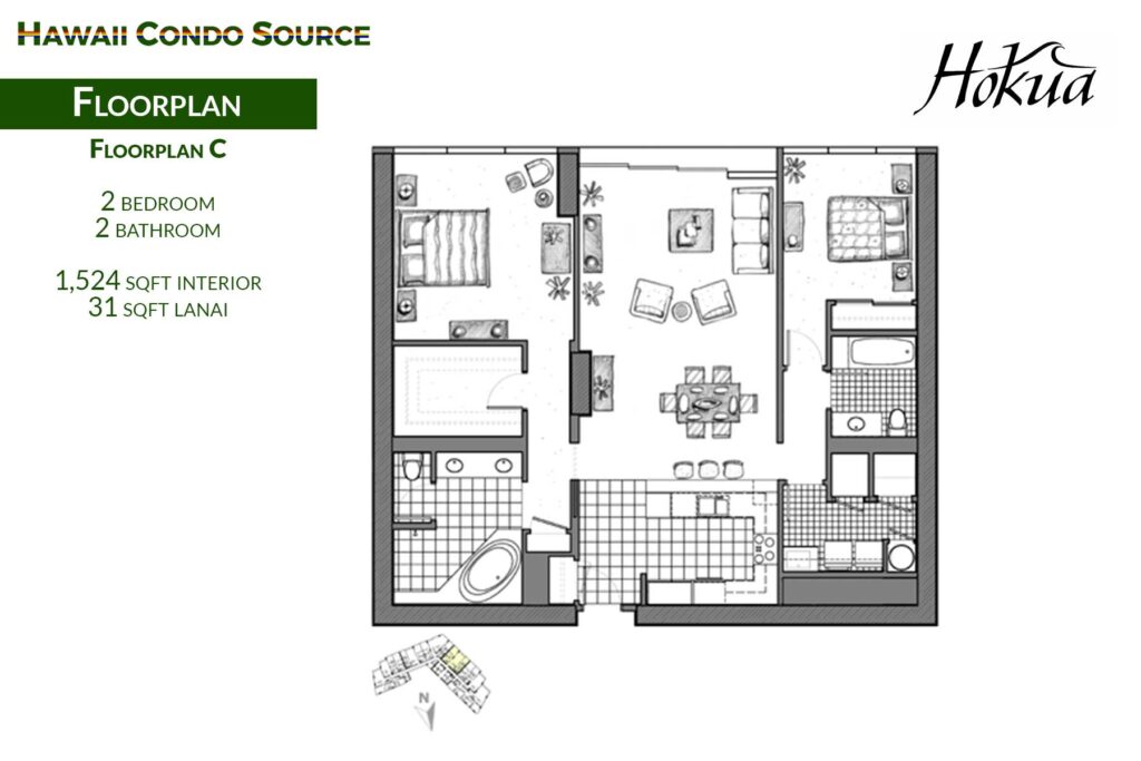 Hokua – Floorplan C