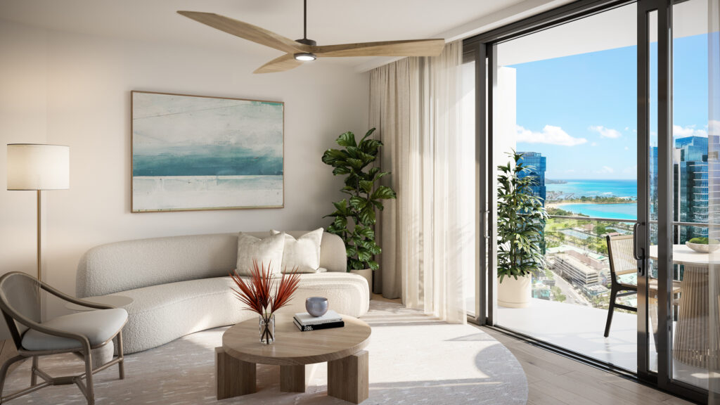 Koula – Residence 1D Living Room