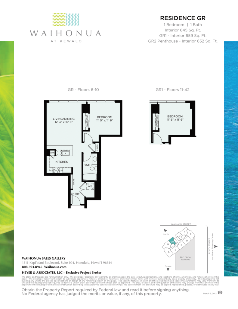 Waihonua – 1BD Residence GR